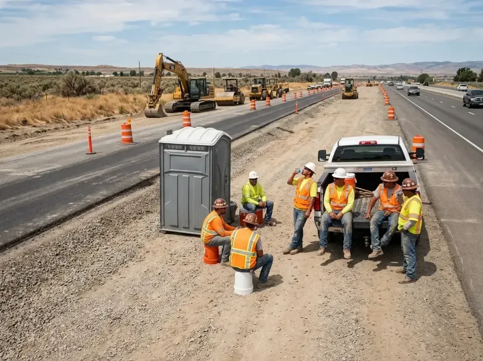 highway-road-construction-crew-007 — frequently asked questions, Porta Potty and Restroom Rentals in Hollywood, FL